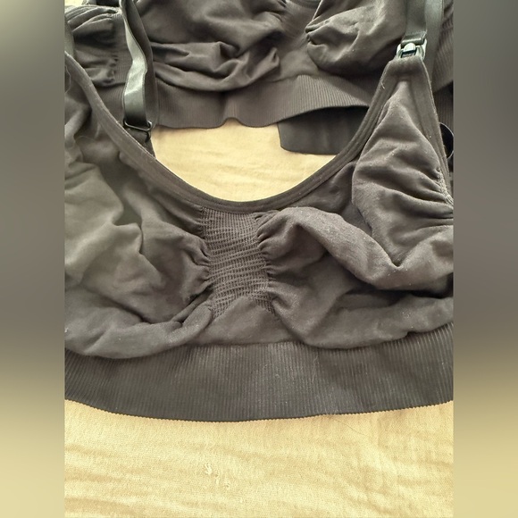 SKIMS Black nursing bras - Picture 2 of 4